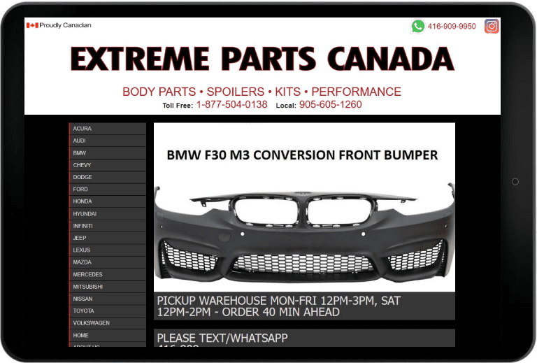 Extreme Parts