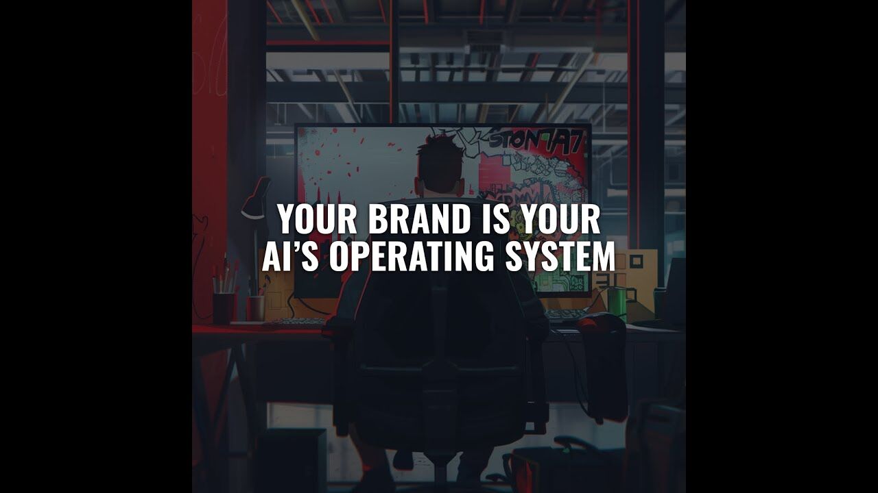 Your Brand Is Your AI’s Operating System — Not Just a Logo